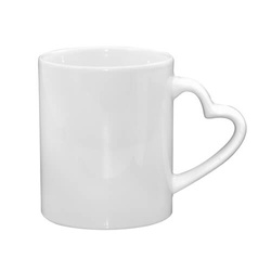 Hrnek 330 ml s uchem ve tvaru srdce (A+)