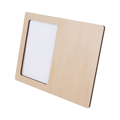 Dřevěný fotorámeček pro sublimaci - 25 x 19 cm