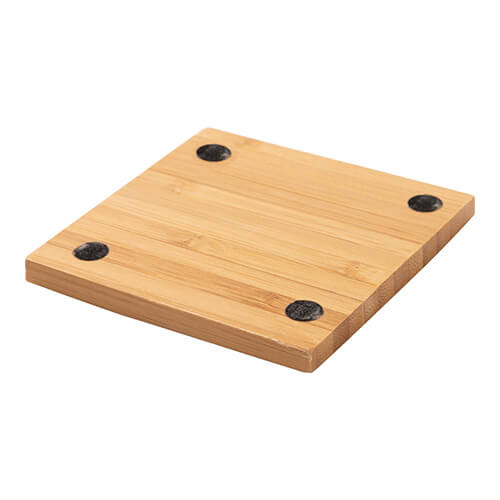 Bambusová podložka pro sublimaci - 9,7 x 9,7 cm