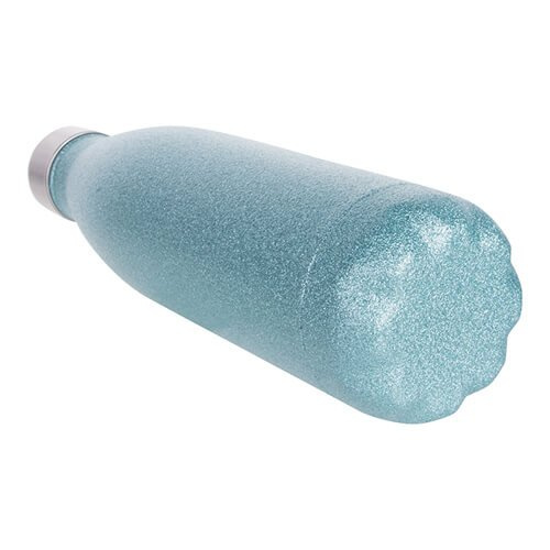 Bidon - nápojová láhev 500 ml pro sublimaci - třpytivě modrá