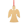 Dřevěný závěs na vánoční stromek pro sublimaci - anděl