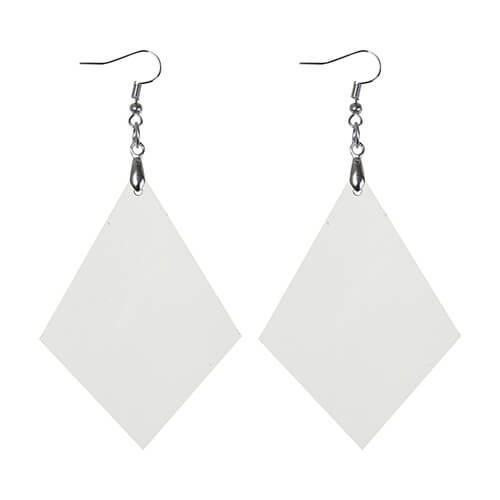 MDF náušnice pro sublimaci - velký diamant