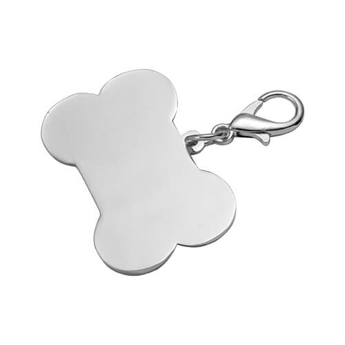 Psí známka pro sublimaci - modrá kost