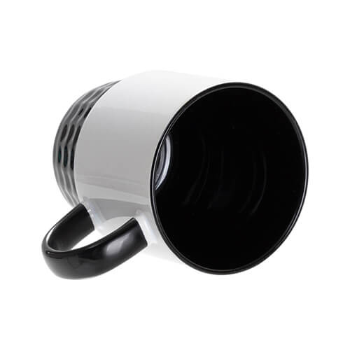 Stohovatelný hrnek 300 ml pro sublimaci - černý