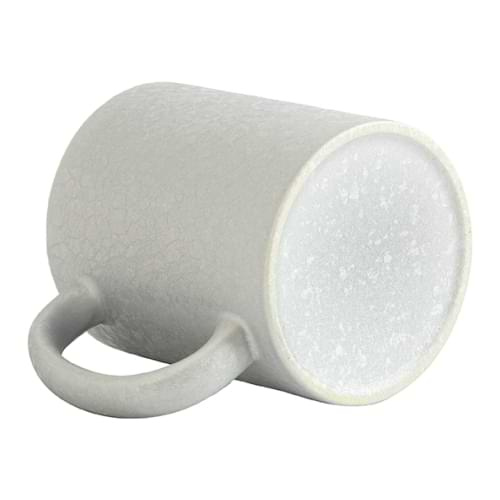 Hrnek 325 ml s efektem popraskaného povrchu pro sublimaci - stříbrný