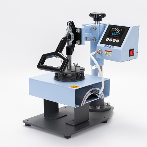 Tepelný lis na potisk fotbalových chráničů