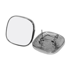 Zapínání náušnic zaoblený čtverec Sublimace Termotransfer