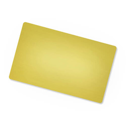 Kovové vizitky balení 10 ks sublimační termotransferové