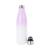 Bidon - nápojová láhev 500 ml pro sublimaci - bílá a fialová
