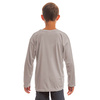 Solární tričko pro mládež s dlouhým rukávem pro sublimaci - Athletic Grey