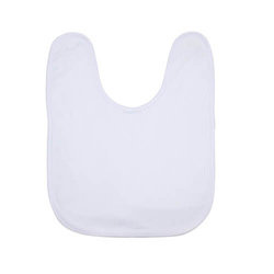 Dětský bryndák Bílý froté sublimační tepelný přenos