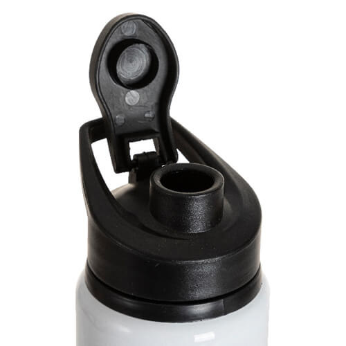 750 ml láhev na vodu s uzávěrem pro sublimaci - bílá
