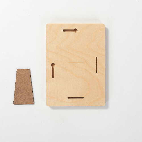 Rámeček na fotografie z překližky pro sublimaci - 17,8 x 12,7 cm