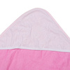 Dětská osuška s kapucí pro sublimaci - růžová
