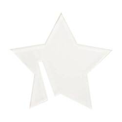 Akrylový závěs na sklo pro sublimaci - hvězda