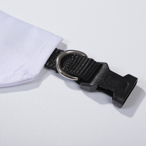 Černý obojek pro domácí mazlíčky pro sublimaci