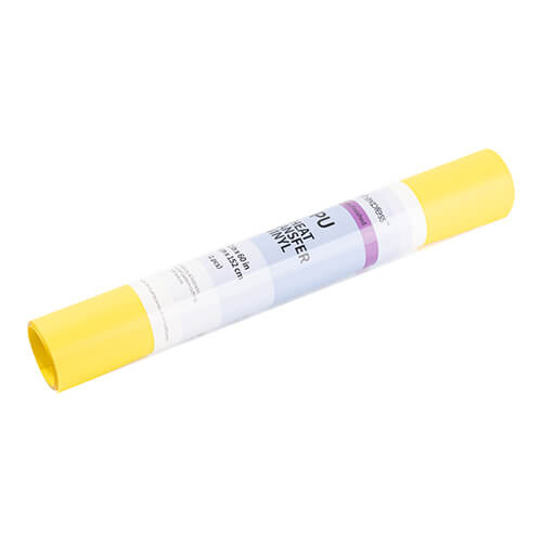 Flex fólie - matná žlutá