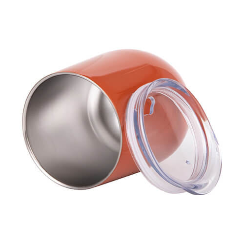 Hrnek na svařené víno 360 ml pro sublimaci - oranžový