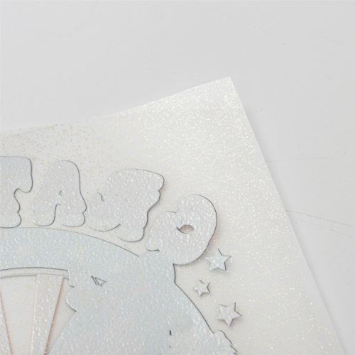 DTF OtterPro třpytivá fólie s potiskem A3 - 50 listů - Gold