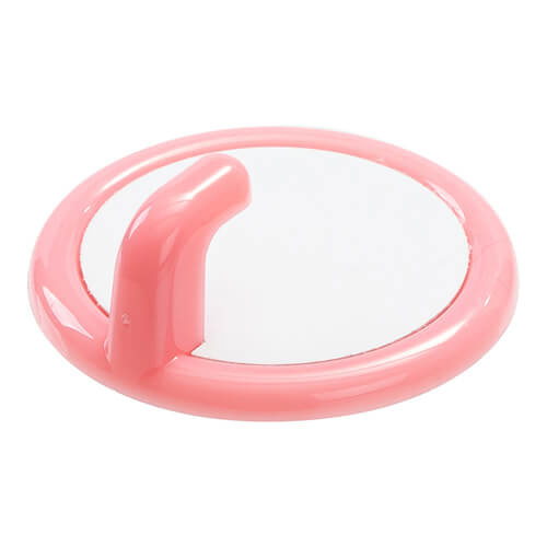 Velký plastový věšák pro sublimaci - růžový kruh