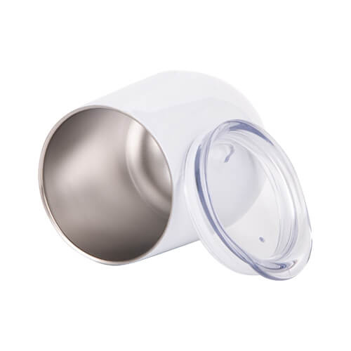 360 ml hrnek na svařené víno pro sublimaci - bílý