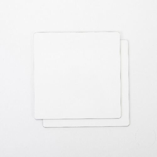 Oboustranná dřevovláknitá deska pro sublimaci 20 x 20 x 0,3 cm - 2 ks.