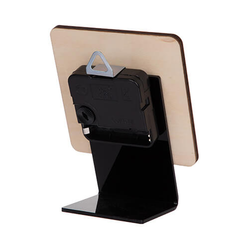 Stojanové hodiny z překližky 10 x 10 cm pro sublimaci