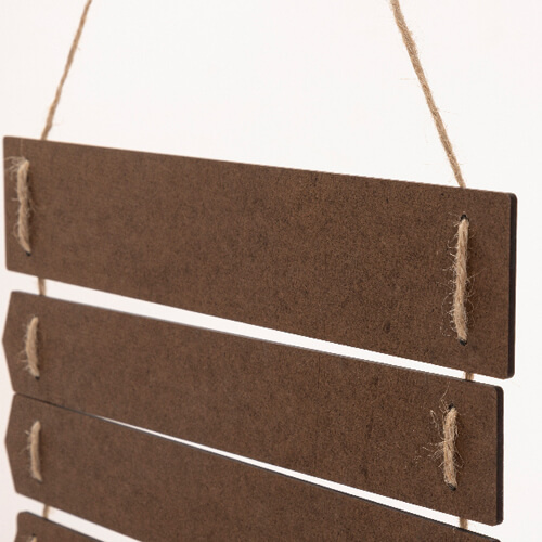 Devět závěsných rámů MDF pro sublimaci