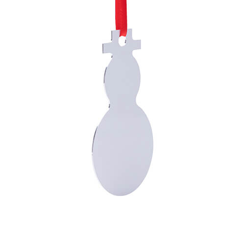 Kovový přívěsek pro sublimaci - sněhulák