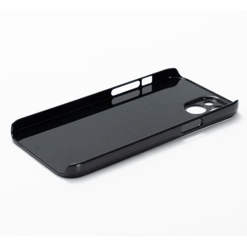 Černé plastové pouzdro na iPhone 14 Plus pro sublimaci