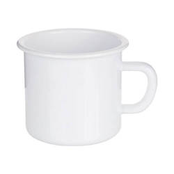 Smaltovaný hrnek 500 ml bílý pro sublimaci