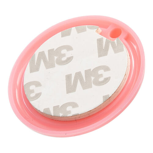 Velký plastový věšák pro sublimaci - růžový kruh