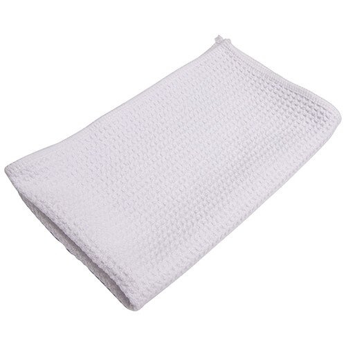 Kuchyňská utěrka 28 x 46 cm pro sublimaci - bílá