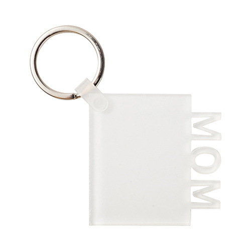 Akrylová klíčenka pro sublimaci - Mom