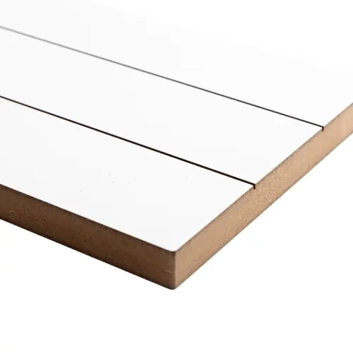 Obdélníkový fotorámeček z MDF, pruhovaný, 45 x 15 cm