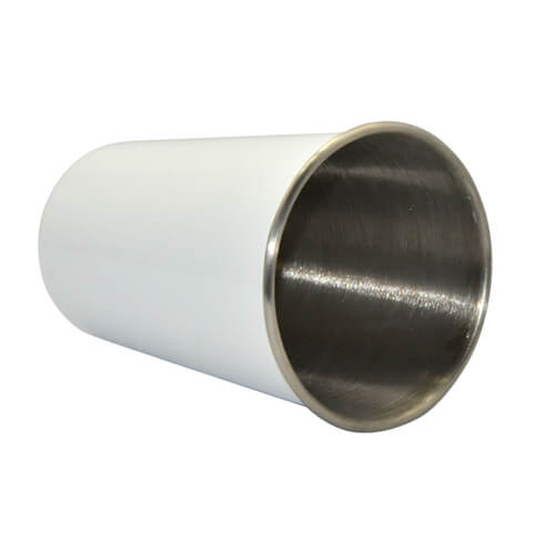 Bílý kovový hrnek Sublimační termotransfer