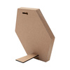 Šestihranný MDF fotorámeček pro sublimaci - 17,8 x 20,3 cm