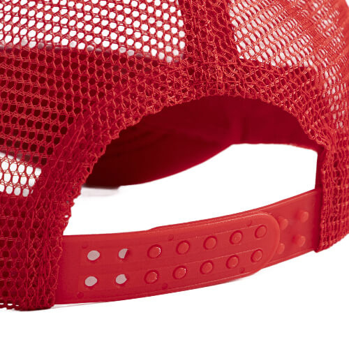 Plnobarevná kšiltovka pro dospělé pro sublimaci a termotransfer - červená