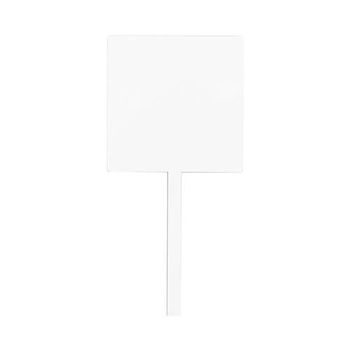 Informační cedule z dřevovláknitých desek pro sublimaci - čtvercová