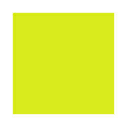 Arch samolepicí fólie měnící barvu ze žluté na zelenou