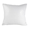Povlak na polštář 40 x 40 cm s flitry pro sublimaci - bílý