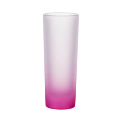 90 ml matné sklo pro sublimaci - fialový gradient