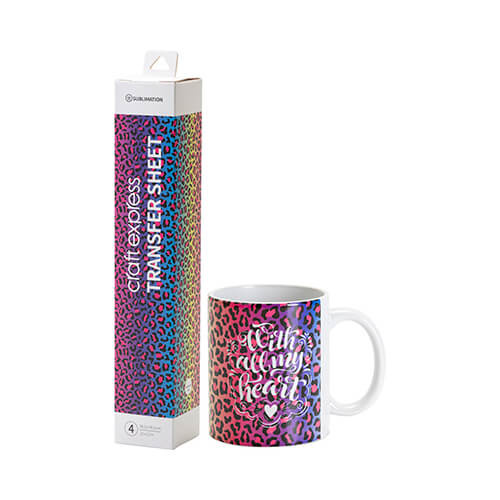 Dynamic Leo transfer sheet 30,5 x 30,5 cm - 4 ks.