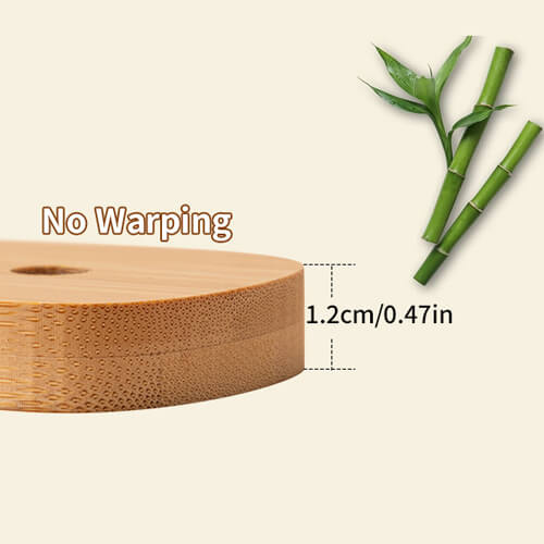 Bambusové prkénko pro sublimaci - Ø 30 cm