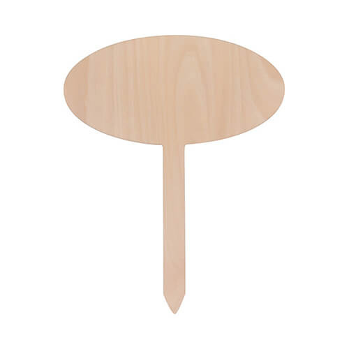 Zahradní plaketa oválná 20 x 25 cm pro sublimaci