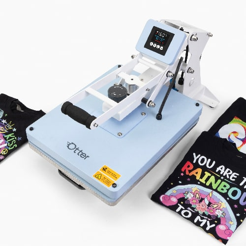 Automatický plochý lis s výsuvnou spodní deskou 40 x 50 cm Otter