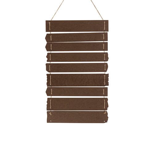 Devět závěsných rámů MDF pro sublimaci