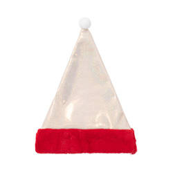 Čepice z brokátu svatého Patrika - sublimace - šampaňská