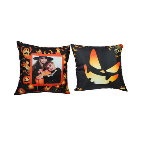 Saténový povlak na polštář 38 x 38 cm pro sublimaci - Duchové