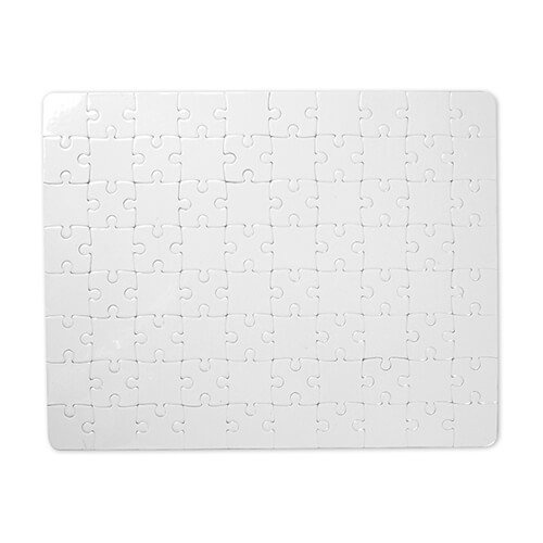 Puzzle 24,5 x 19 cm (80 dílků) - pro sublimaci